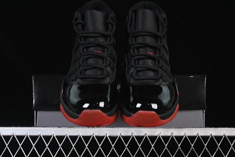 All categories Air Jordan Jordan series basketball shoes Air Jordan 11 Air Jordan 11 Retro "Black Red" AJ11 Joe 11 new black red 378037-326